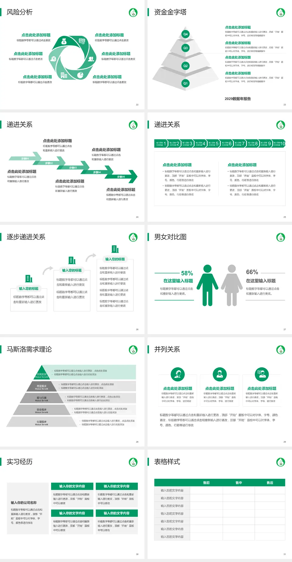 抚顺市中心医院项目申请与汇报PPT模板4:3格式幻灯片预览图4