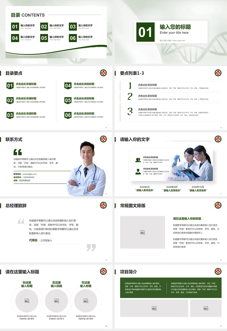 北部战区总医院项目申请与汇报PPT模板16:9格式幻灯片预览图2