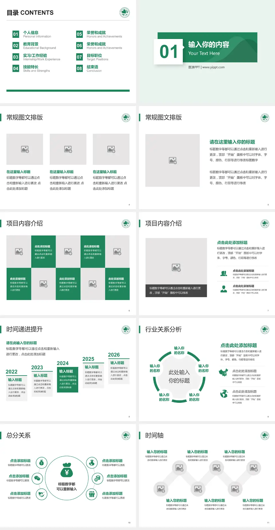 北京华信医院财务与预算报告PPT模板4:3格式幻灯片预览图2