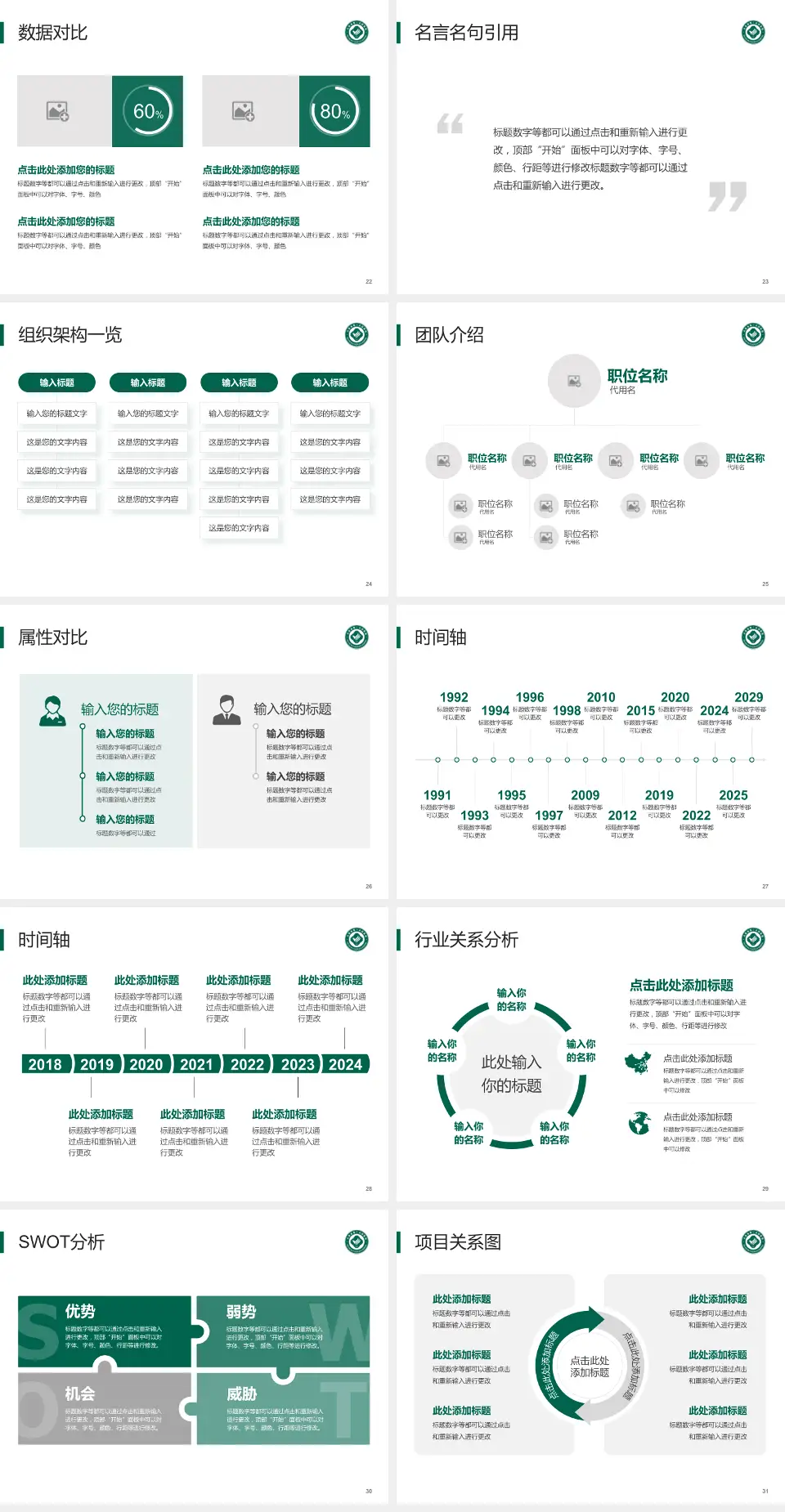 大连市第三人民医院医院简介/日常通用PPT模板4:3格式幻灯片预览图4