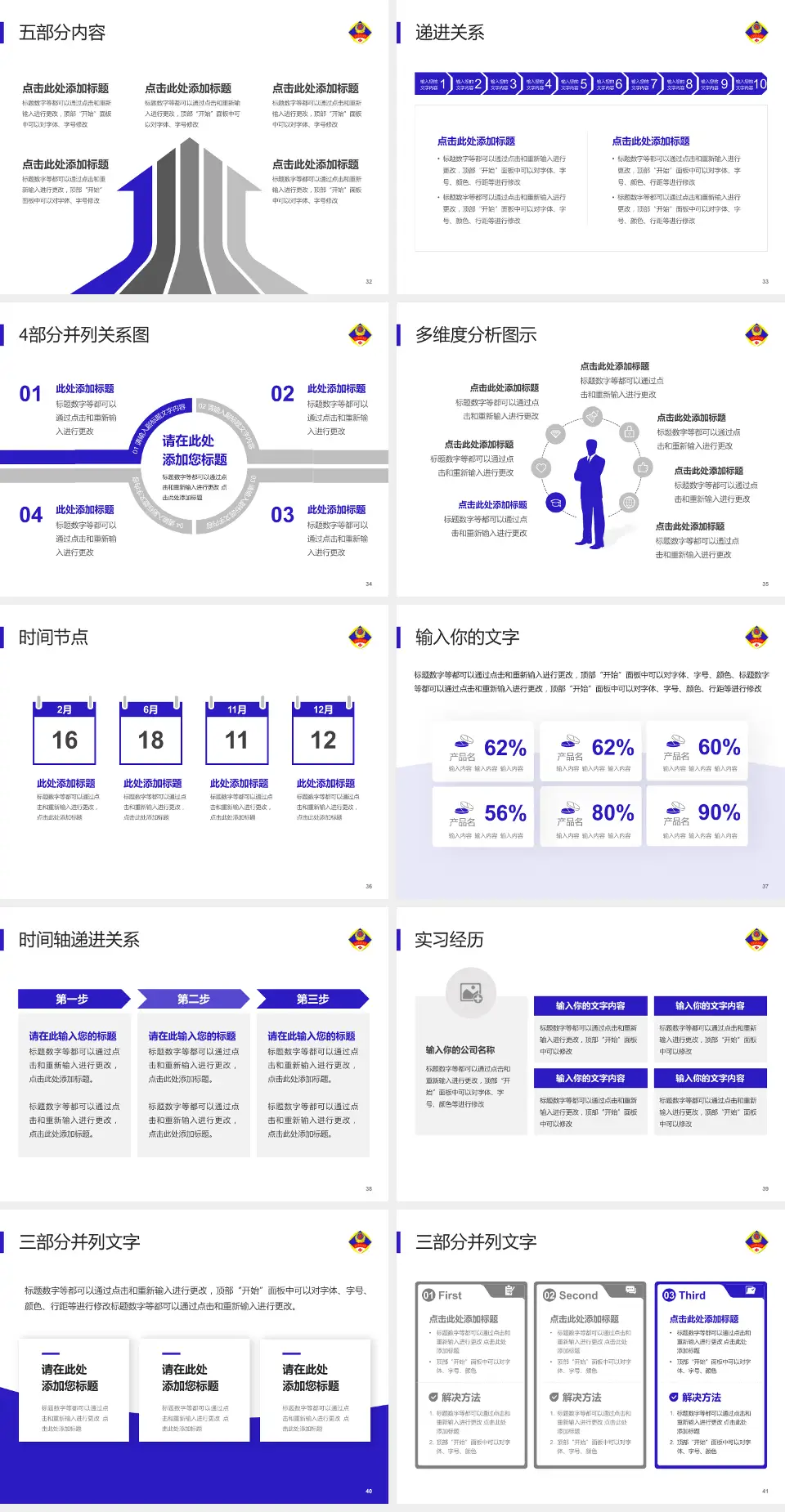 北京军区总医院分院品管圈PDCA演示专用PPT模板4:3格式幻灯片预览图5