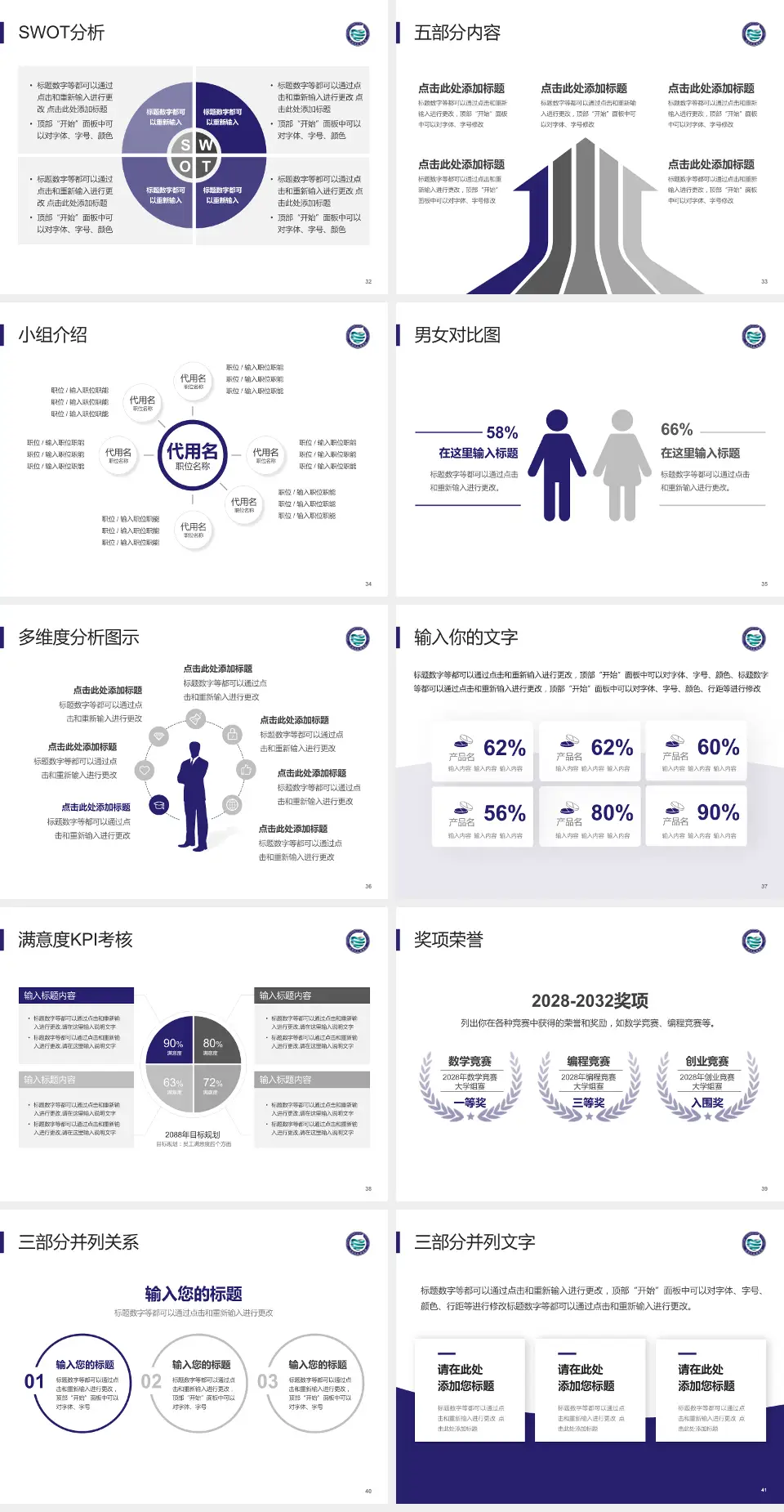 沈阳市肛肠医院医疗行业比赛专用PPT模板4:3格式幻灯片预览图5