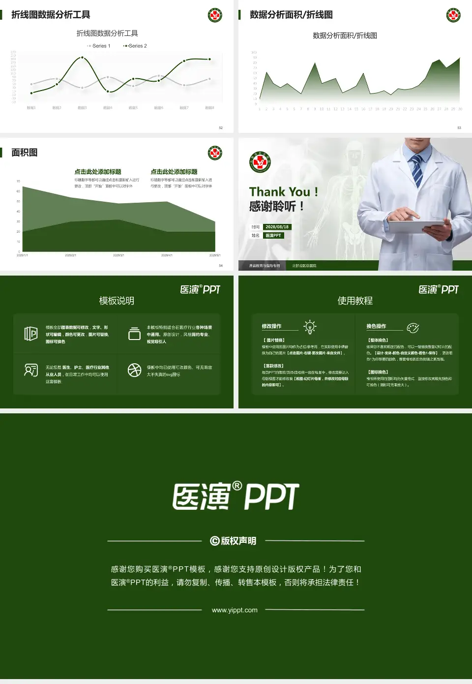 北部战区总医院患者教育与指导PPT模板16:9格式幻灯片预览图7