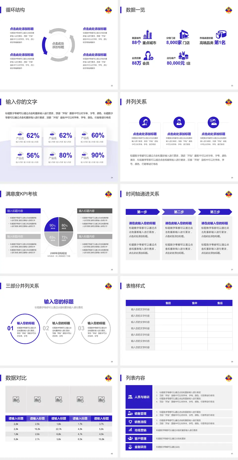 北京军区总医院分院患者教育与指导PPT模板4:3格式幻灯片预览图5