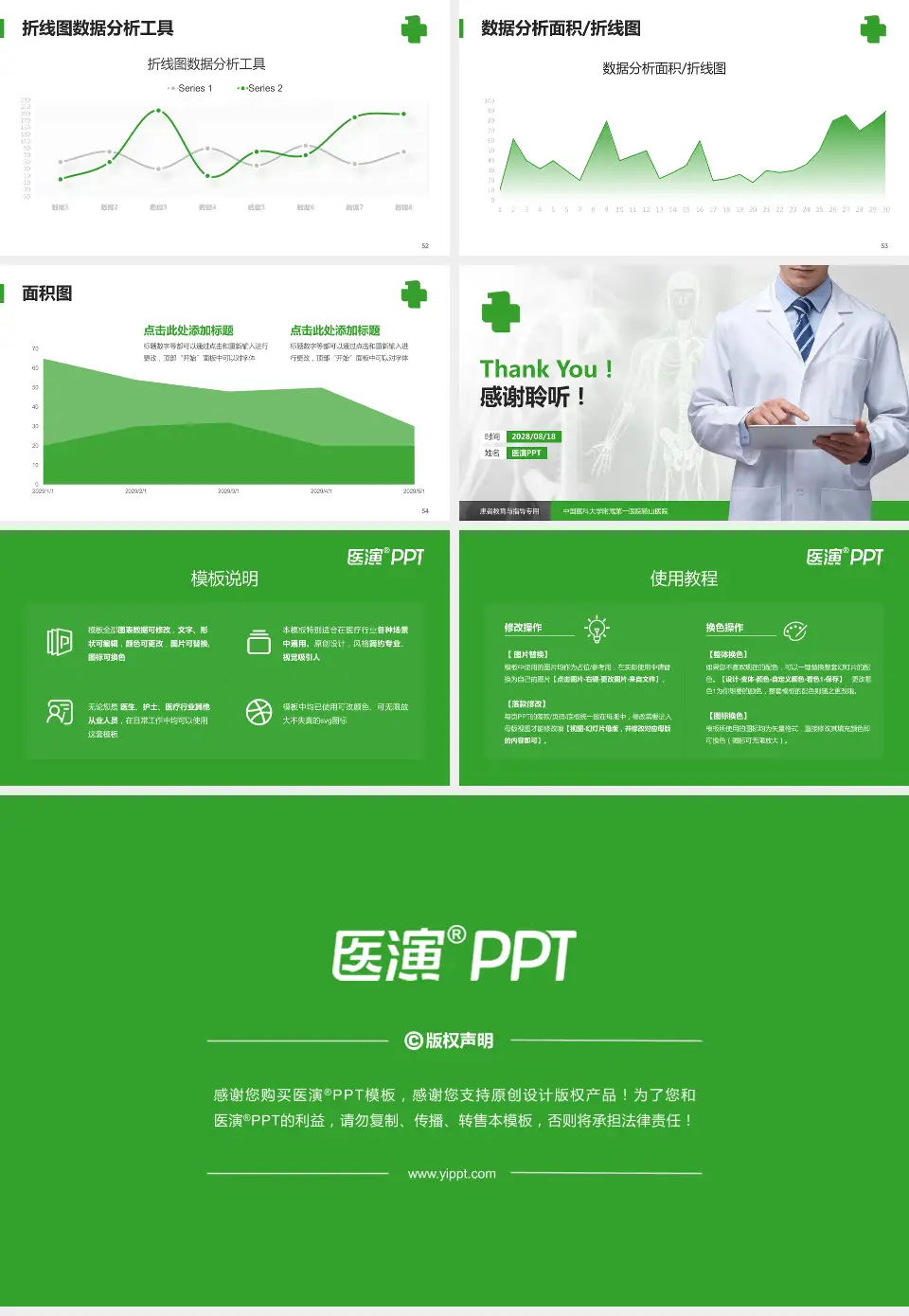 中国医科大学附属第一医院鞍山医院患者教育与指导PPT模板16:9格式幻灯片预览图7