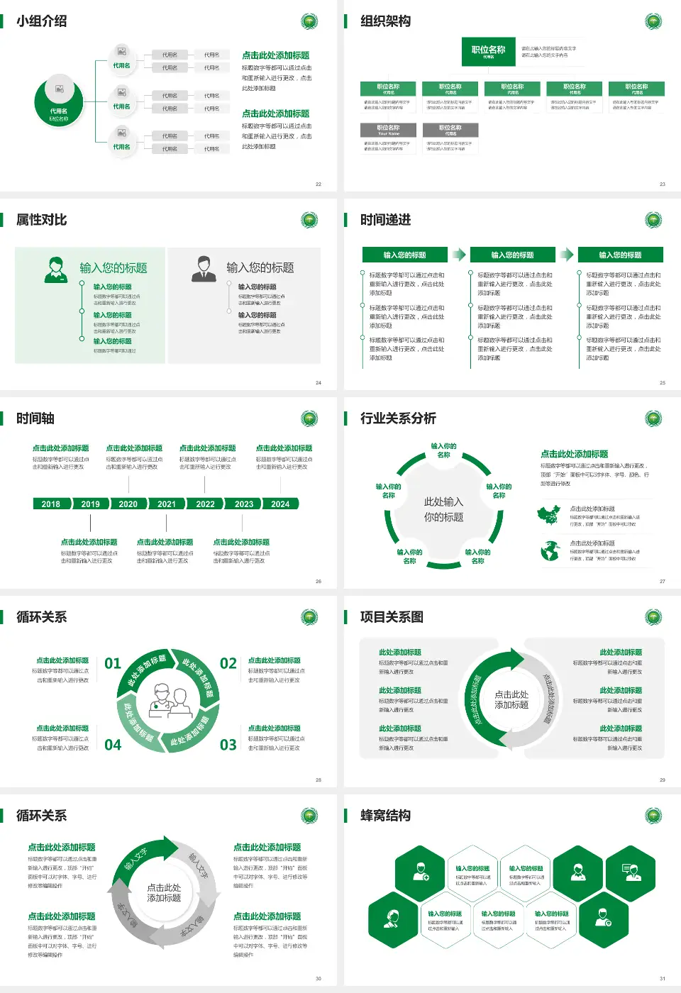 本钢总医院品管圈PDCA演示专用PPT模板16:9格式幻灯片预览图4