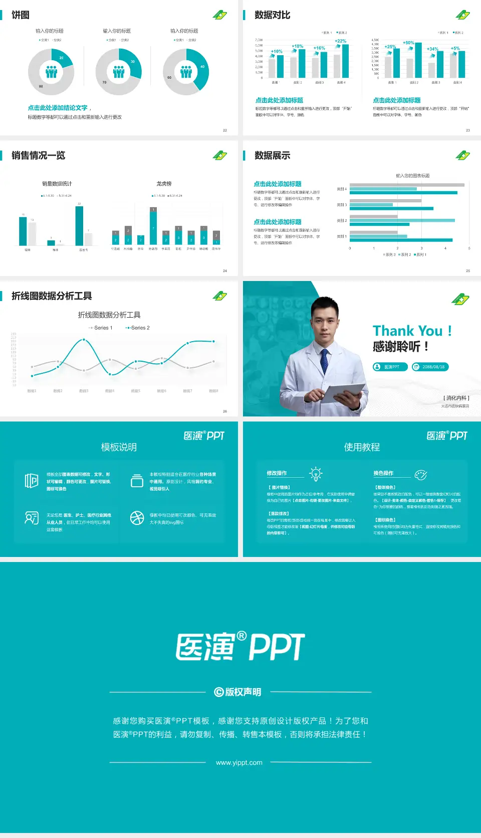 大连市皮肤病医院病例分享与讨论PPT模板16:9格式幻灯片预览图4
