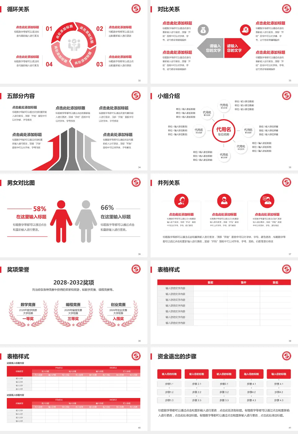 沈阳医学院附属中心医院医院简介/日常通用PPT模板16:9格式幻灯片预览图5