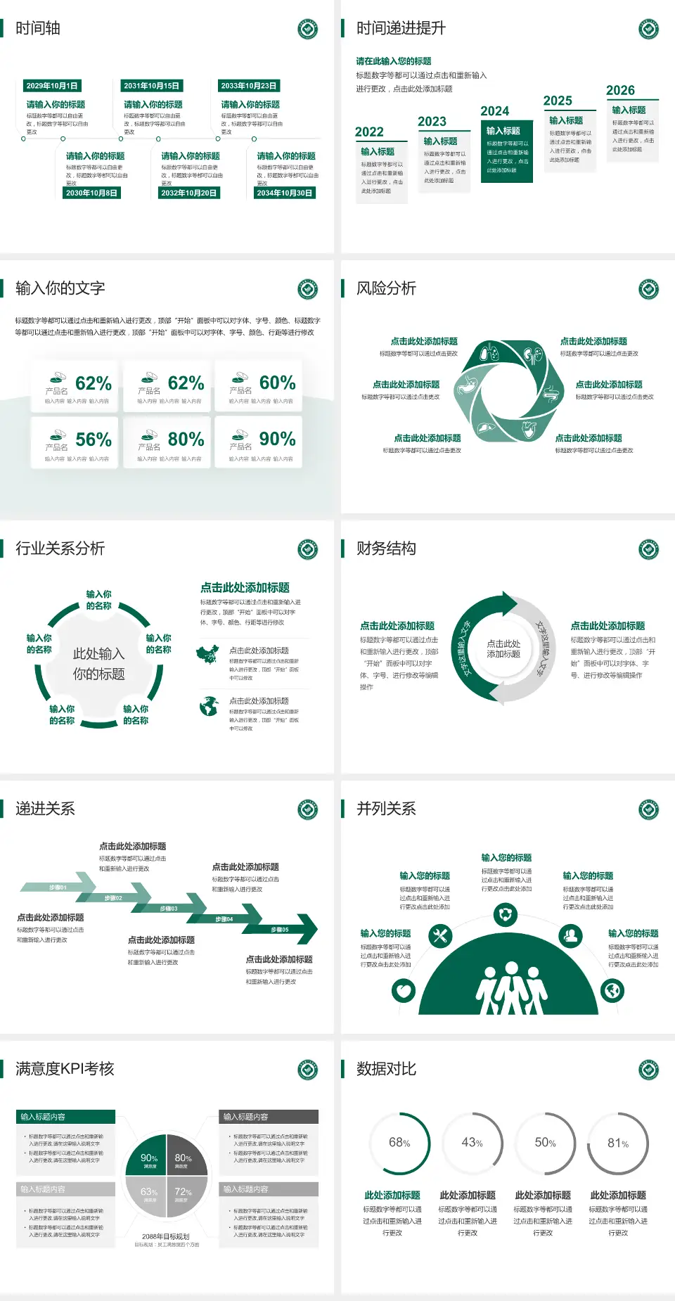 大连市第三人民医院病例分享与讨论PPT模板4:3格式幻灯片预览图3