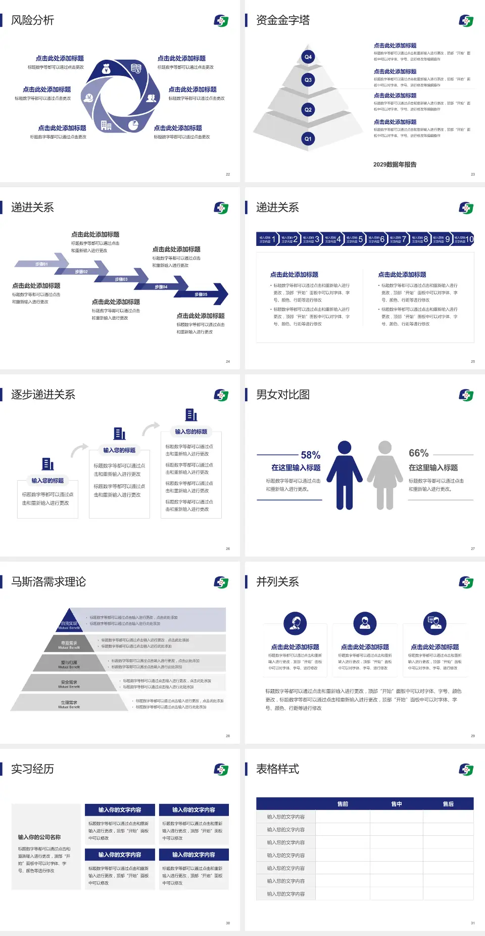 凤城市中心医院项目申请与汇报PPT模板4:3格式幻灯片预览图4
