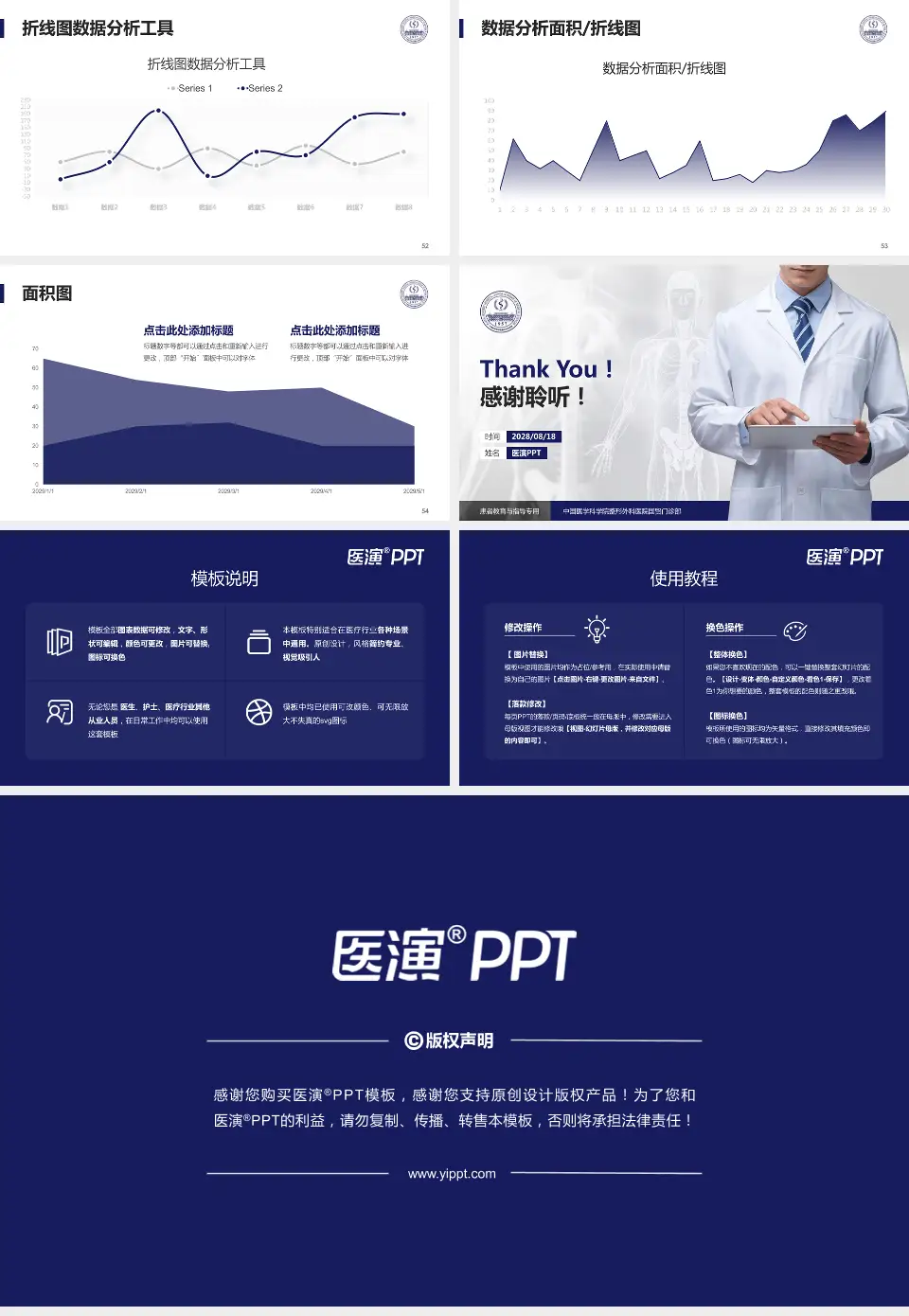中国医学科学院整形外科医院国贸门诊部患者教育与指导PPT模板16:9格式幻灯片预览图7