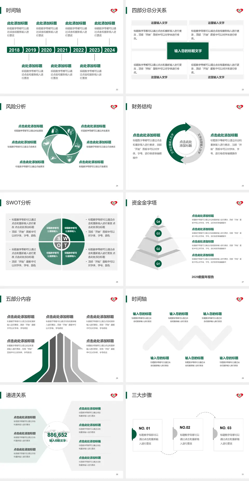中国医科大学辽阳市中心医院患者教育与指导PPT模板4:3格式幻灯片预览图4