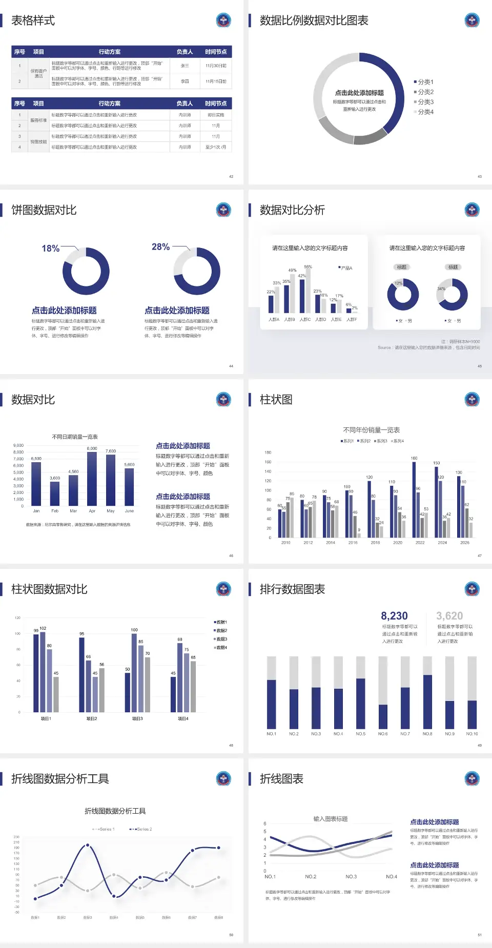 中国人民解放军第306医院医院简介/日常通用PPT模板4:3格式幻灯片预览图6