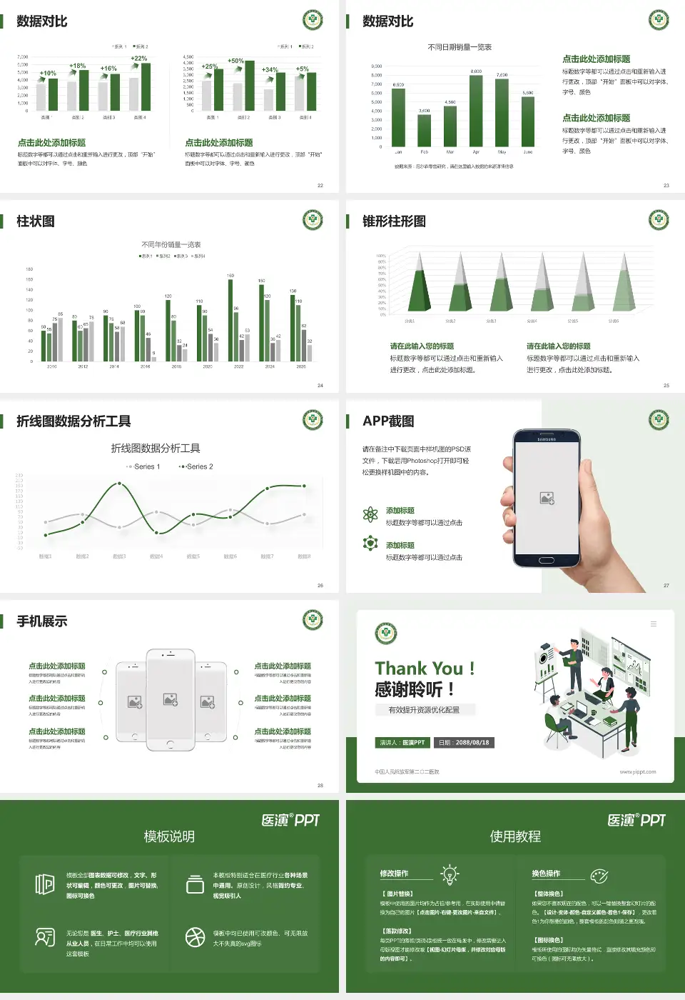 中国人民解放军第二〇二医院财务与预算报告PPT模板16:9格式幻灯片预览图4
