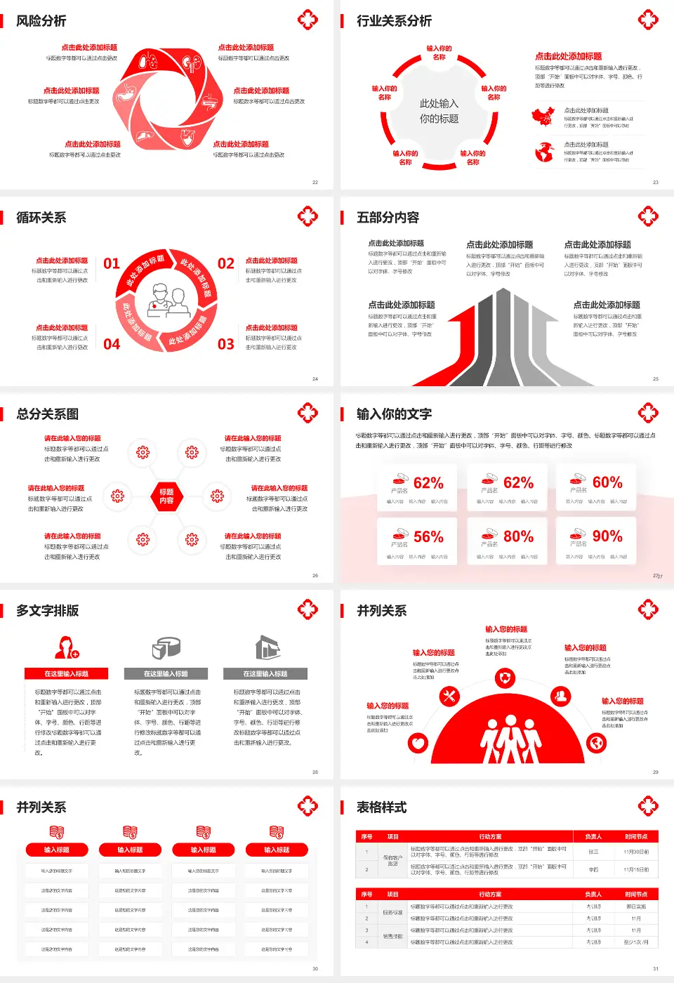 中国人民解放军第四六三医院科室介绍与推广PPT模板16:9格式幻灯片预览图4