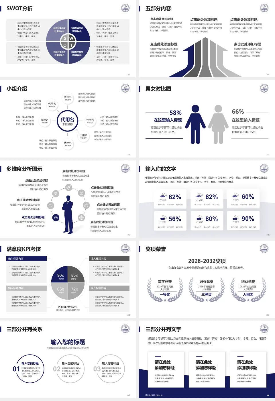 中国医学科学院整形外科医院国贸门诊部医疗行业比赛专用PPT模板16:9格式幻灯片预览图5
