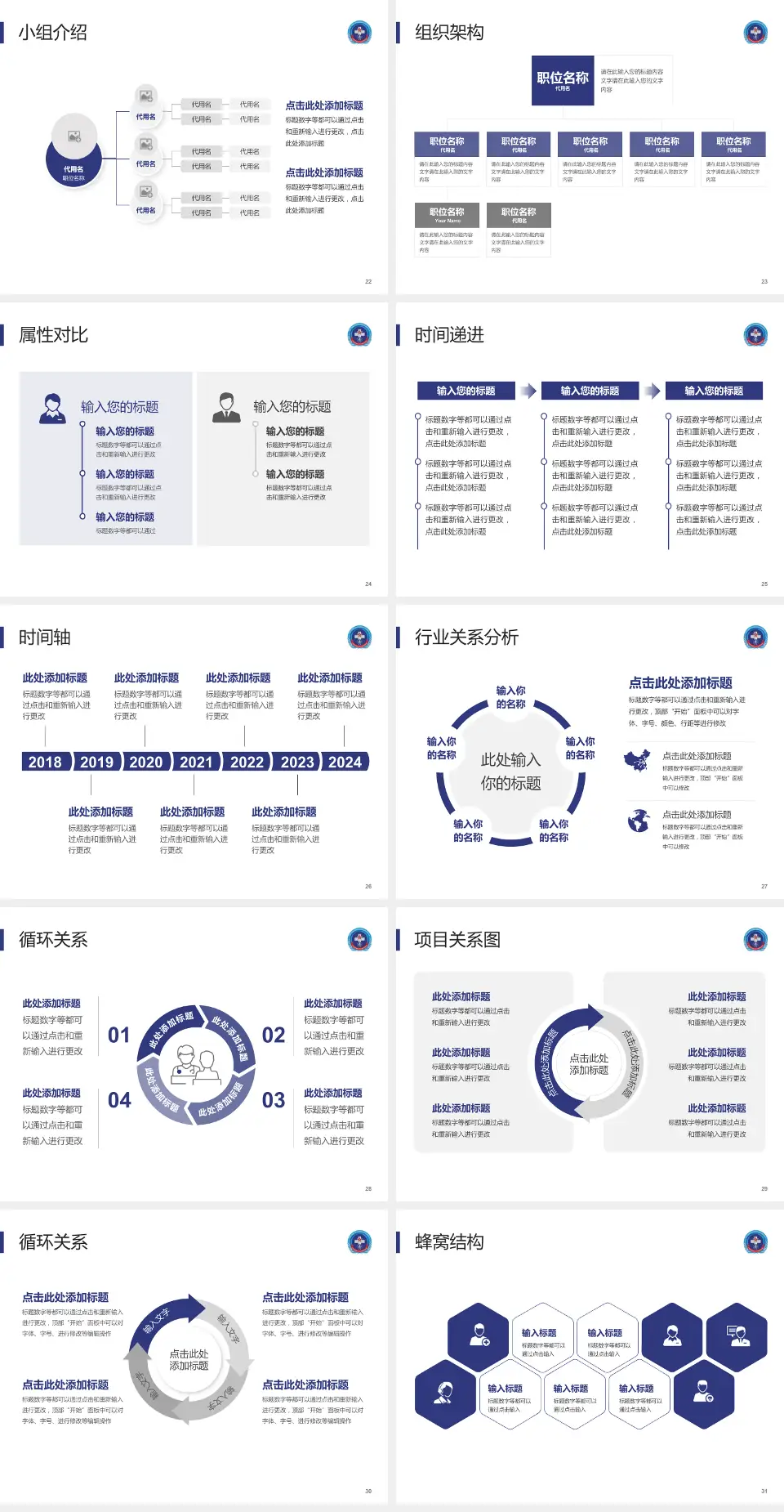 中国人民解放军第306医院品管圈PDCA演示专用PPT模板4:3格式幻灯片预览图4