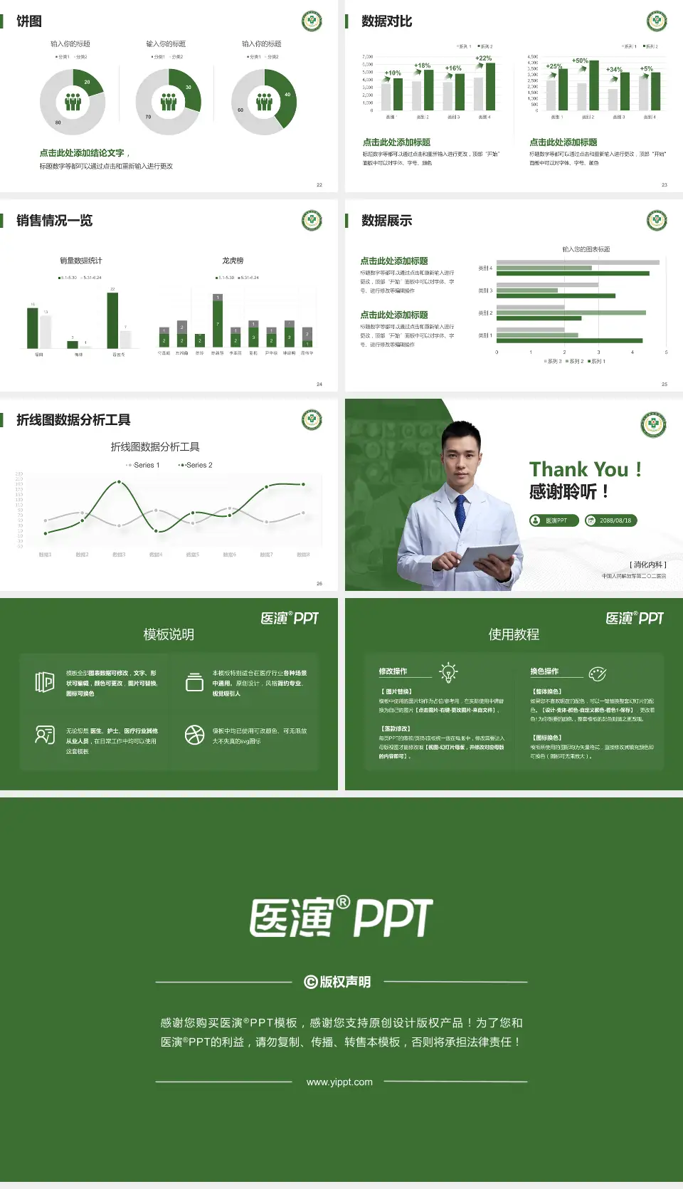 中国人民解放军第二〇二医院病例分享与讨论PPT模板16:9格式幻灯片预览图4