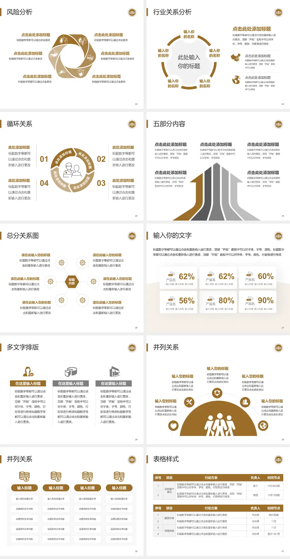 山东省立医院总院科室介绍与推广PPT模板4:3格式幻灯片预览图4